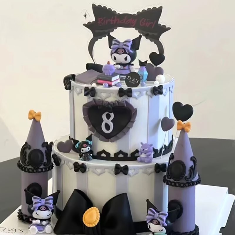 MINISO Mystery Box Kuromi Magic Series Doll Collection – Kawaii Halloween Birthday Gift, Desk Decoration, Blind Anime Figure