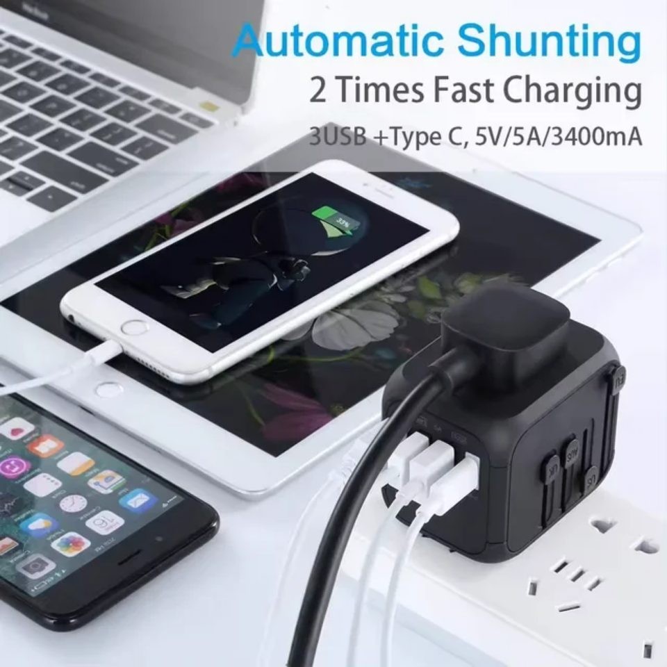 Universal Travel Adapter (NZ Stock & Delivery Overnight)