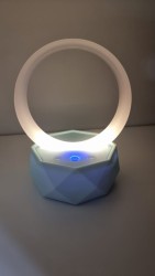 Portable bluetooth speaker with light night light LED wireless speaker