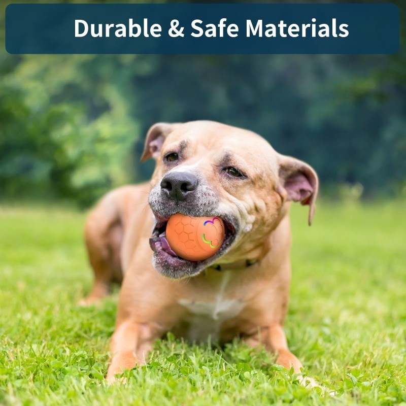 Smart Interactive Dog Ball Toy - Rechargeable Automatic Rolling Ball with Motion Activation and Remote Control