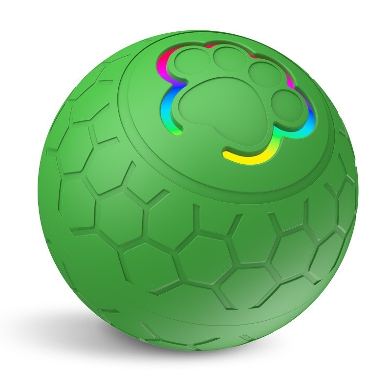 Smart Interactive Dog Ball Toy - Rechargeable Automatic Rolling Ball with Motion Activation and Remote Control