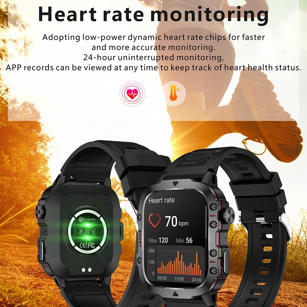 Original Men Smart Watch Bluetooth Call Fitness Clock