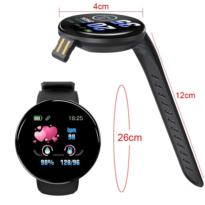 D18 Smart Watch: The All-in-One Fitness and Lifestyle Companion