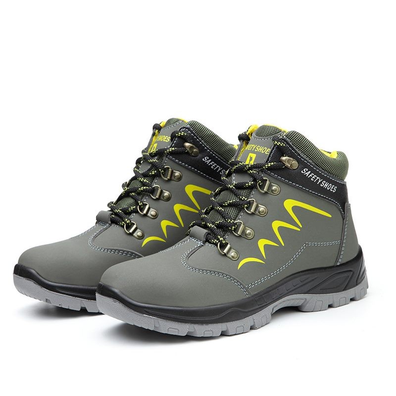 Steel Toe Work Boots Safety Industrial Shoes Puncture Proof Water Resistant - G