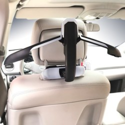 Car Hanger Automotive Supplies Matte Black Silver Edge