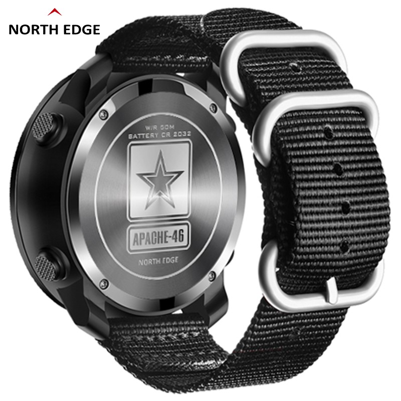 NORTH EDGE APACHE-46 Men’s Digital Outdoor Sports Watch