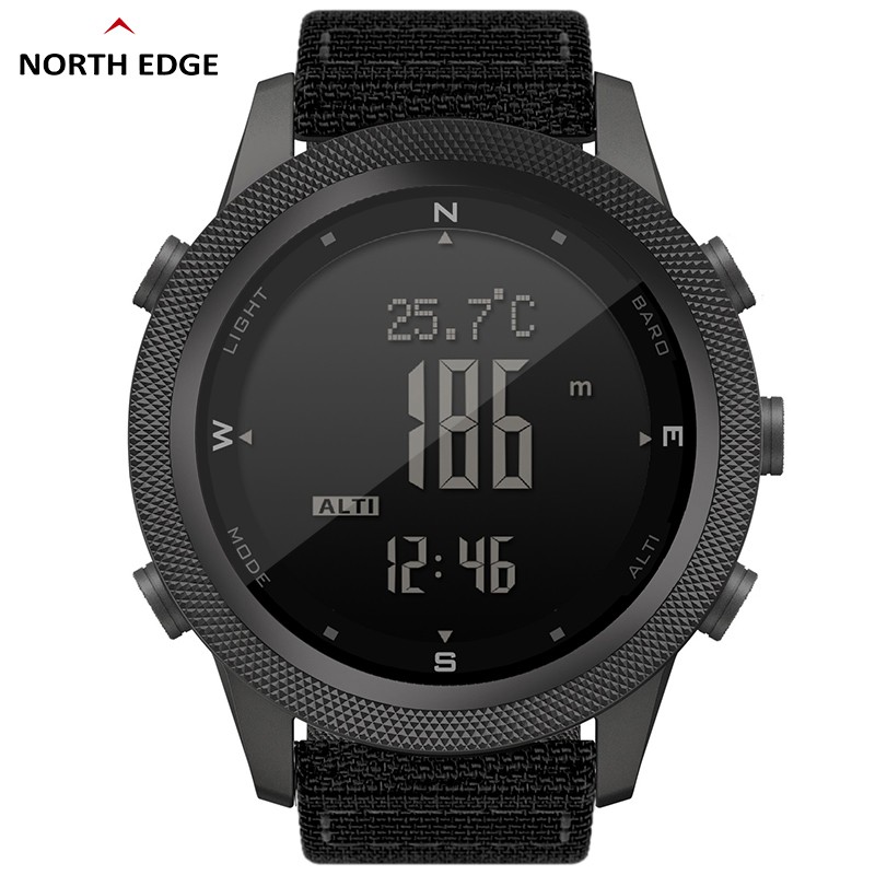 NORTH EDGE APACHE-46 Men’s Digital Outdoor Sports Watch