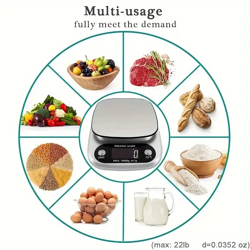 10kg Precision Digital Kitchen Scale