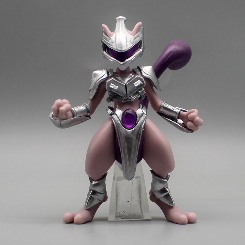 11cm Pokémon Mewtwo in Steel Armor Action Figure