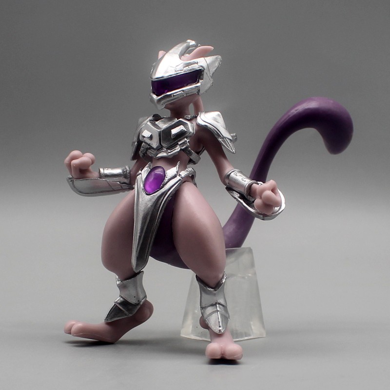 11cm Pokémon Mewtwo in Steel Armor Action Figure