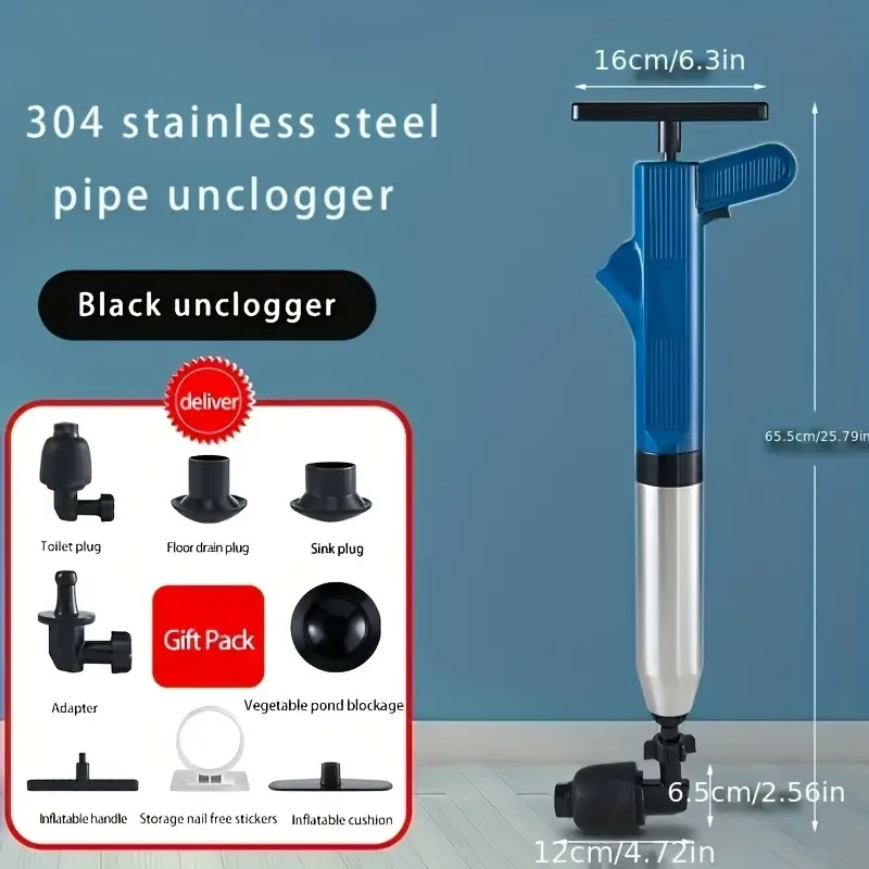 Universal Toilet Auger - Drain Unclogging Tool