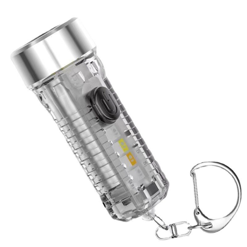 Rechargeable Mini Powerful Keychain Flashlight