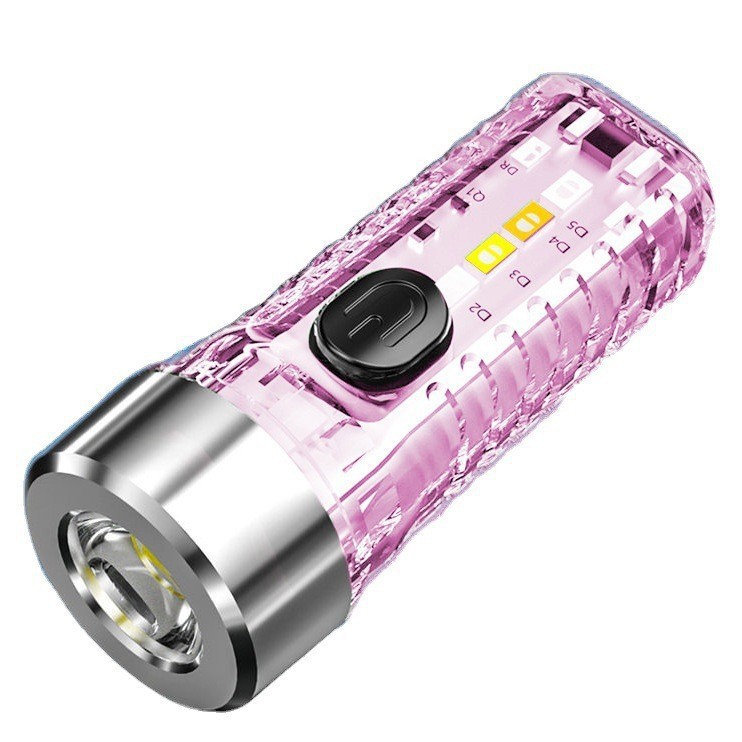 Rechargeable Mini Powerful Keychain Flashlight