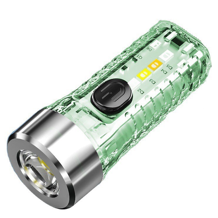 Rechargeable Mini Powerful Keychain Flashlight