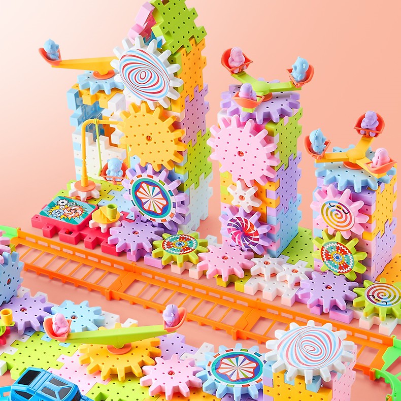 Educational STEM Electric Gears Blocks Toy