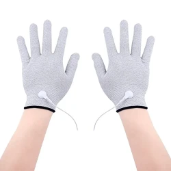 Health Micro-Current Meridian Gloves Massager