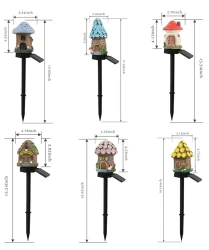 Outdoor Waterproof LED Lights For Solar Resin Houses