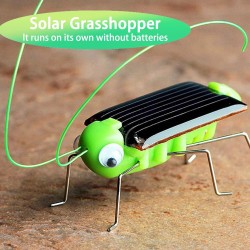 Solar Grasshopper Toy Puzzle – Eco-Friendly Solar-Powered Insect Toy for Kids