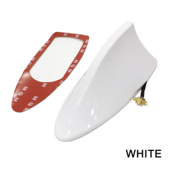 Car Shark Fin Antenna Cover Base – Stylish Radio Signal Aerial Replacement for Car Roof