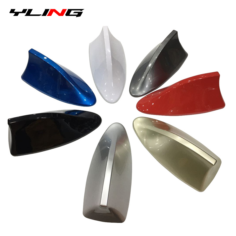 Car Shark Fin Antenna Cover Base – Stylish Radio Signal Aerial Replacement for Car Roof