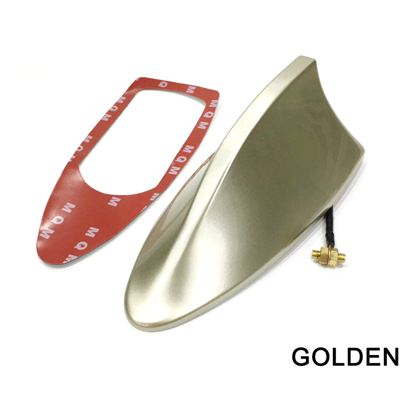 Car Shark Fin Antenna Cover Base – Stylish Radio Signal Aerial Replacement for Car Roof