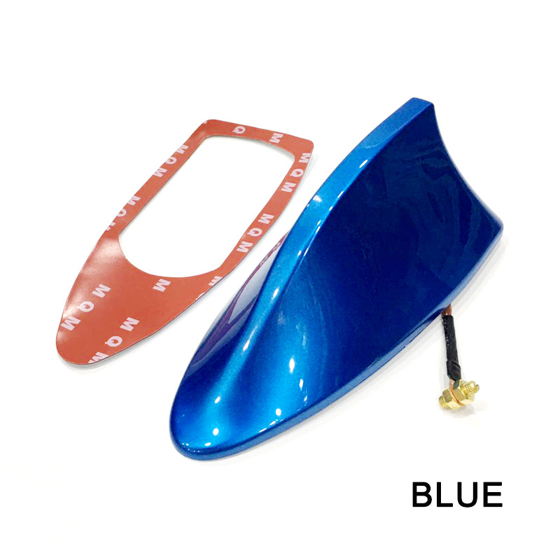 Car Shark Fin Antenna Cover Base – Stylish Radio Signal Aerial Replacement for Car Roof