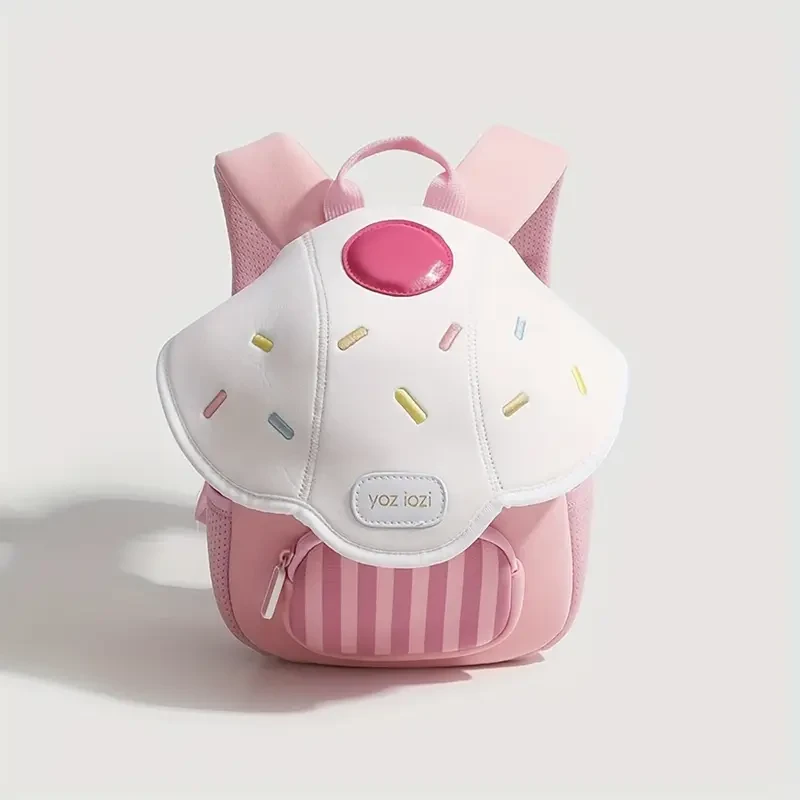 Cute Mushroom Design Kids' Backpack
