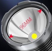 Rechargeable LED Torch Brightness Long-rang LED Flashlight