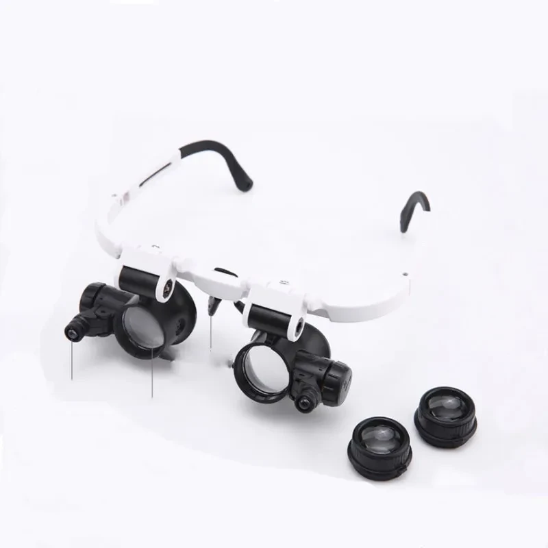 2X LED Watch Jeweler Repair Magnifier