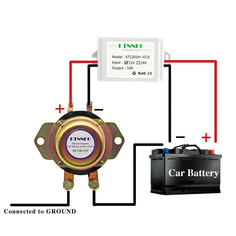 Automotive Leakage Electromagnetic Leakage Circuit Breaker Intelligent Power Supply Remote Control