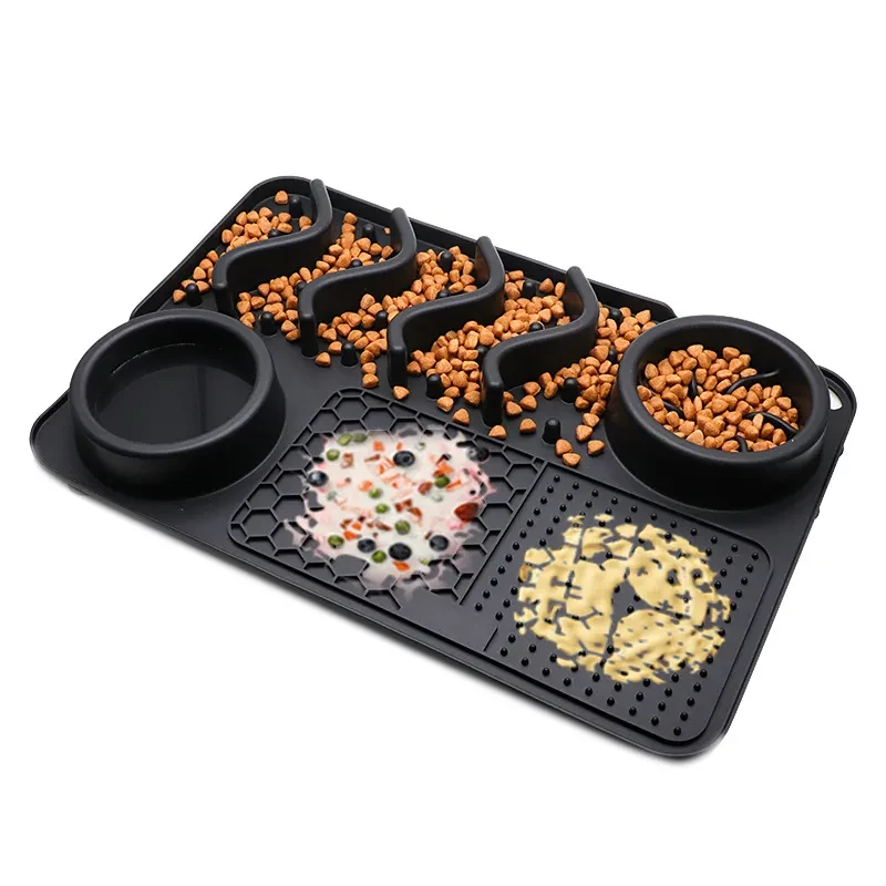 Dog Silicone Licking Pad Pet Licking Mat Silicone