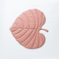 New Product Multifunctional Leaf Shaped Floor Mat Carpet Children'S Blanket