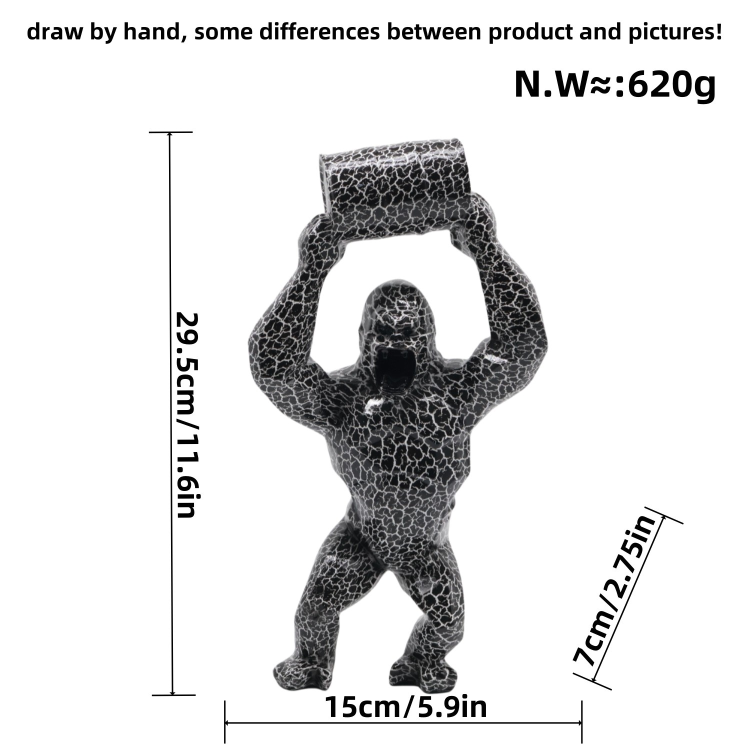 Large Orangutan Decoration Home Creative
