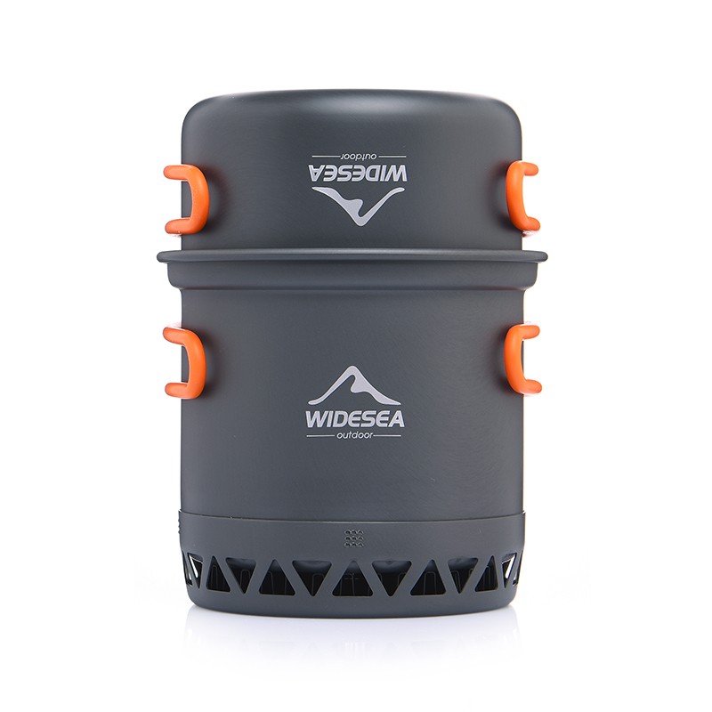 Widesea Camping Cookware Set – Portable 1.3L/2.3L Outdoor Cooking Kit with Pot