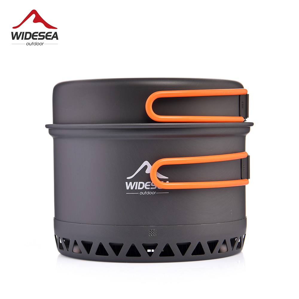 Widesea Camping Cookware Set – Portable 1.3L/2.3L Outdoor Cooking Kit with Pot