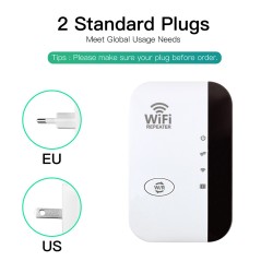 FENVI 300Mbps Wireless WiFi Repeater – 802.11N Signal Extender and Amplifier