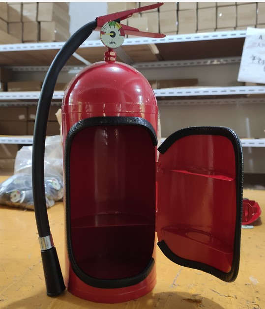 New Vintage Wine Holder Fire Extinguisher Bar Decoracion Industrial Decoration Bottle Display Wine Bottle Cabinet Wall Decor