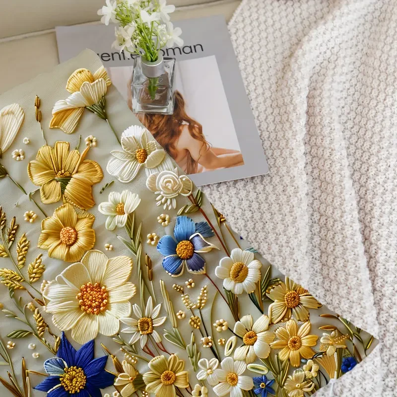 Tranquil Decor Ultra-Soft Floral Pillowcase – Stylish and Comfortable Home Accent