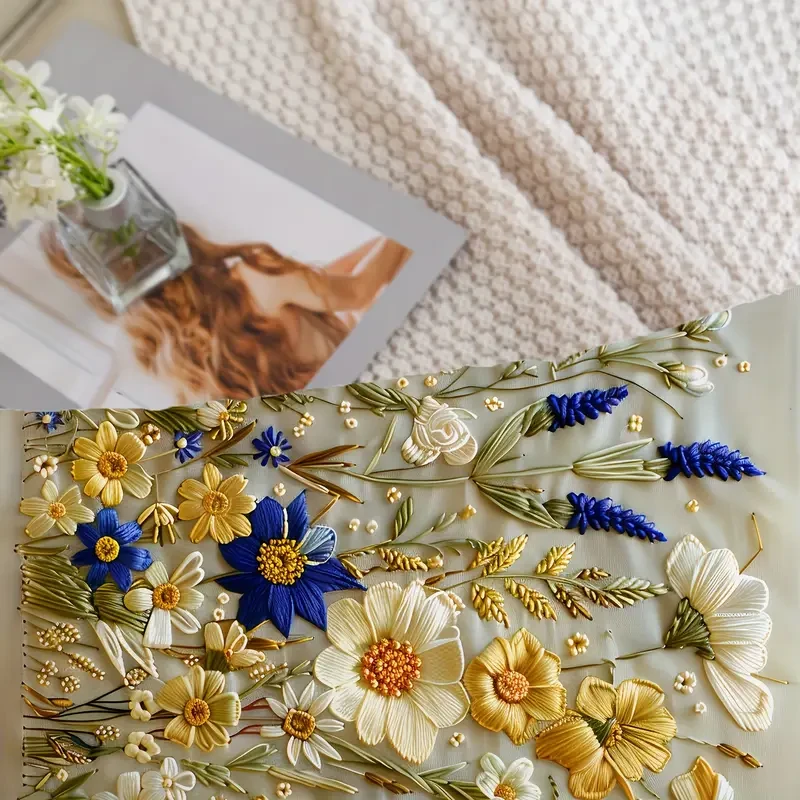 Tranquil Decor Ultra-Soft Floral Pillowcase – Stylish and Comfortable Home Accent