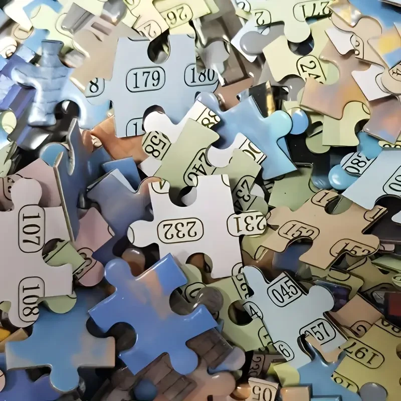 1000pcs Adult Oil Painting Puzzle – Classic Artwork & Fun Family Game