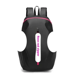 All-Terrain Waterproof Riding Backpack with Large Capacity and Helmet Holder