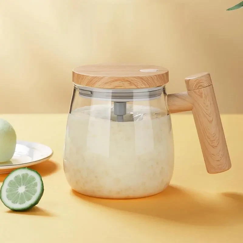 400ML Self Stirring Coffee Mug Electric Mixing Glass Coffee CupHigh Speed Fast Automatic Coffee Cup