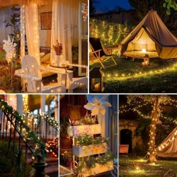 Camping String Lights, 2in 1