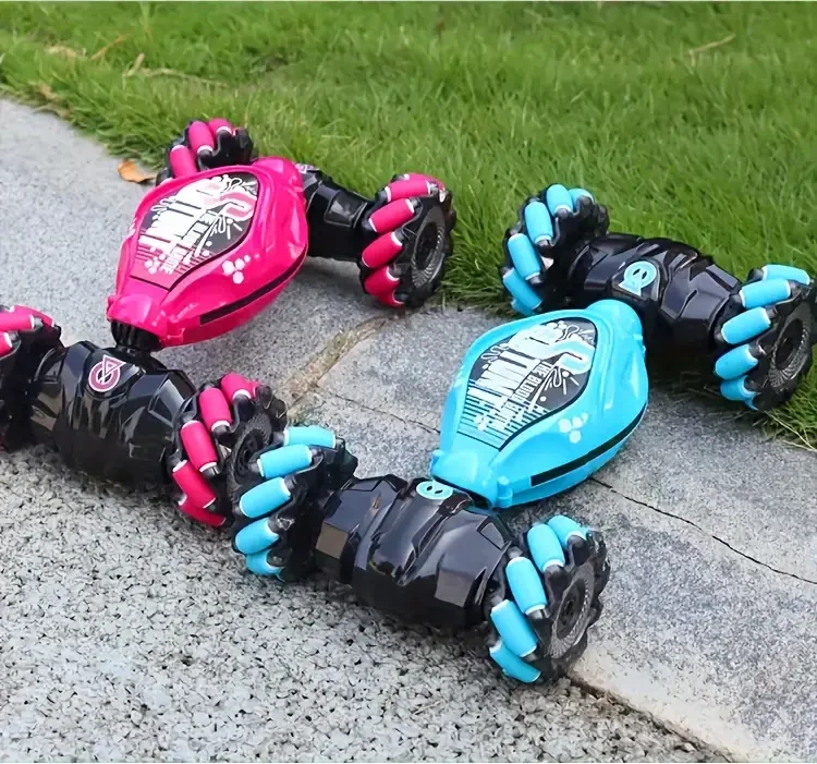 TurboDrift 4WD Gesture Controlled RC Car – Dual-Side Rotating Off-Road Vehicle with LED Lights & Music