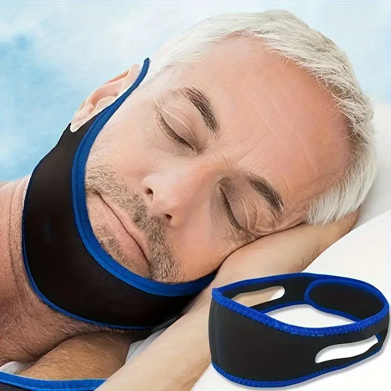 Anti-Snoring Chin Strap – Chin Support for Snoring and Sleep Apnea