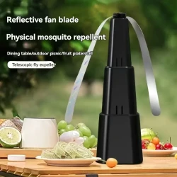 Battery-Powered Portable Fly Repellent Fan – Ideal for Indoor and Outdoor Use
