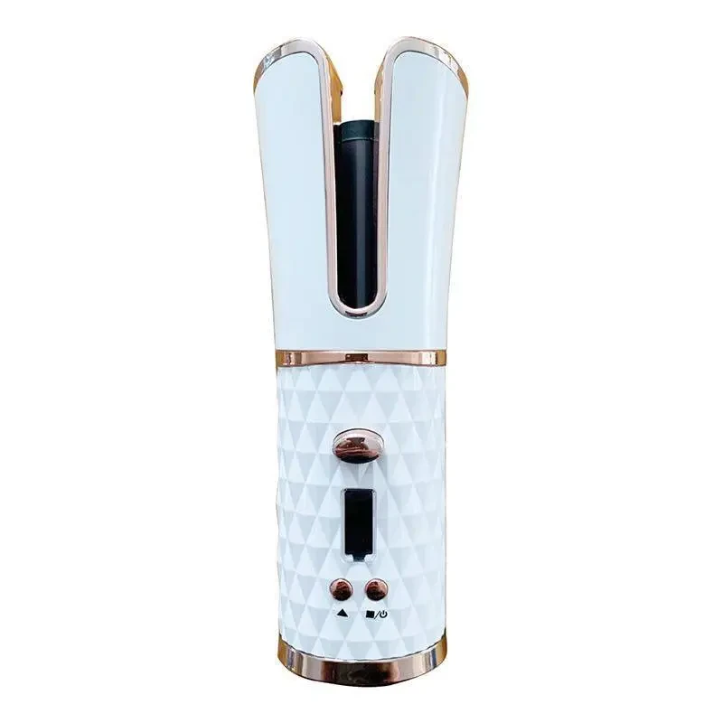 Wireless Rechargeable Curling Iron Electric Hair Curler Fully Automatic Rotating Portable Hairdresser