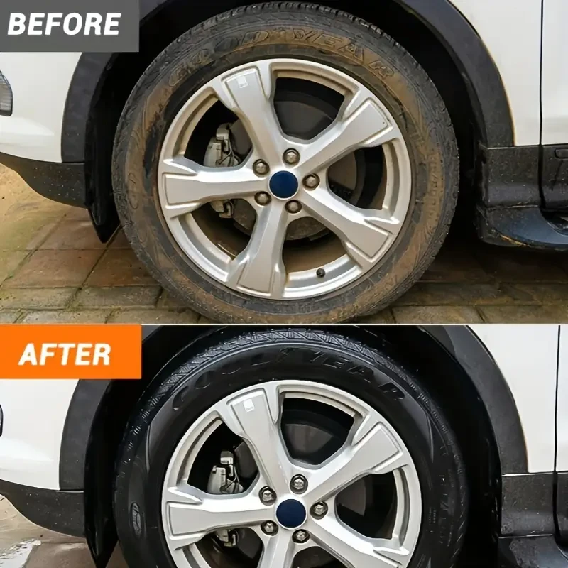 Premium Car Tire Shine Wax – Durable Protection & Gloss Enhancer