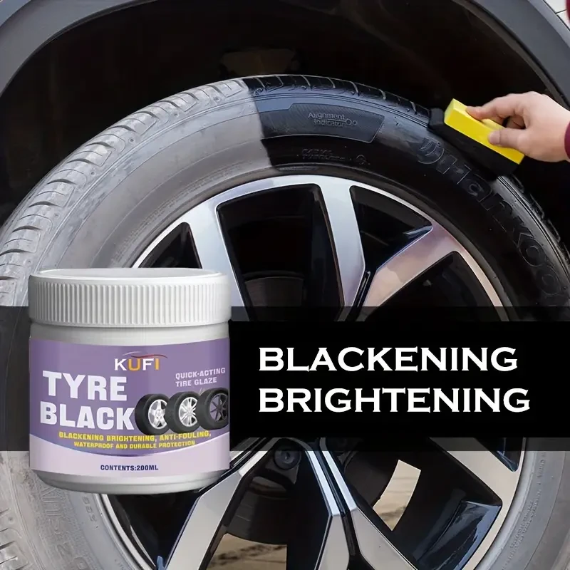 Premium Car Tire Shine Wax – Durable Protection & Gloss Enhancer