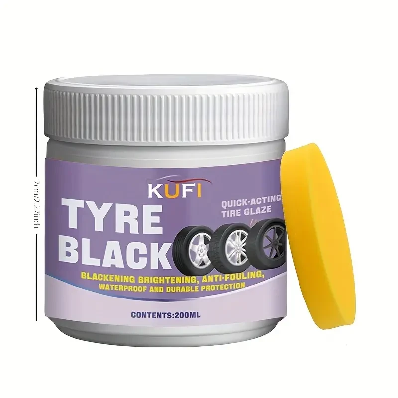 Premium Car Tire Shine Wax – Durable Protection & Gloss Enhancer